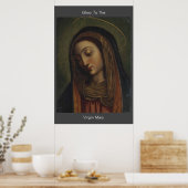 glory to the virgin mary poster ポスター (キッチン)