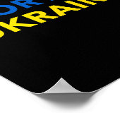 Glory To Ukraine - Slava Ukraini ポスター (角)
