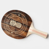 Gloss Stain Boards Pineapple Wedding Names 卓球ラケット (横)