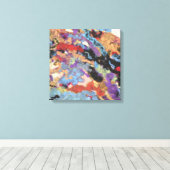 Glossy Acrylic Painting  キャンバスプリント (インサイチュ (ウッドフロア))