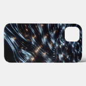 Glossy Black Chrome Liquid Phone Case - Abstract  Case-Mate iPhoneケース (裏面 (横))