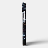 Glossy Black Chrome Liquid Phone Case - Abstract  Case-Mate iPhoneケース (裏面 / 左)