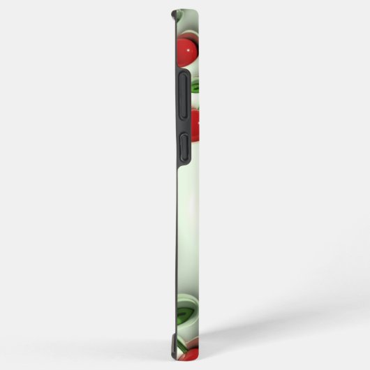 Glossy Cherries – Sweet Modern Elegance phone case Samsung Galaxyケース (右側面)