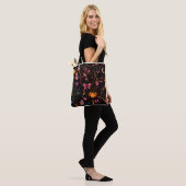 Glossy Coquette Witch Halloween Tote Bag トートバッグ (モデル)