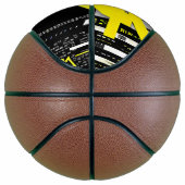 Glossy Pink Donut with Dark Sprinkles バスケットボール (右)