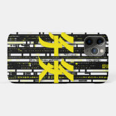 Glossy Pink Donut with Dark Sprinkles Case-Mate iPhoneケース (裏面(横))