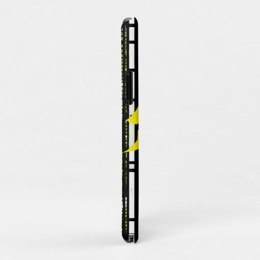 Glossy Pink Donut with Dark Sprinkles Case-Mate iPhoneケース (裏面/右)