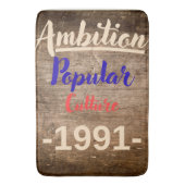 Glossy Poster バスマット (正面縦)