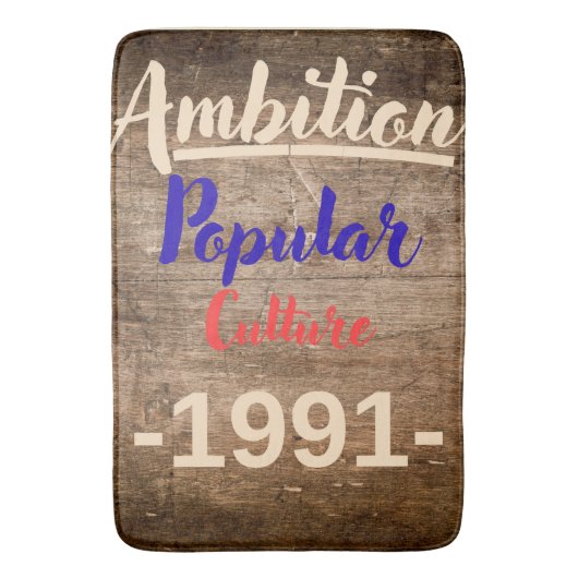 Glossy Poster バスマット (正面縦)