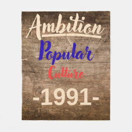 Glossy Poster フリースブランケット