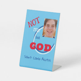 Glossy Poster 台座サイン