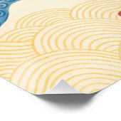 Glossy Poster Sun Kissed – 神秘的なアートプリント ポスター (コーナー)