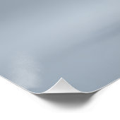 Glossy Red Robot Dog ポスター (コーナー)