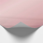 Glossy Rose Gold Glam Elegant Template Gift ラッピングペーパー (角)