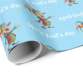 Glossy Wrapping Paper April Fool's Day Clown  ラッピングペーパー (ロールコーナー)