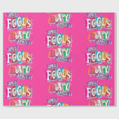 Glossy Wrapping Paper April Fool's Day Clown  ラッピングペーパー (フラット)