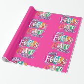 Glossy Wrapping Paper April Fool's Day Clown  ラッピングペーパー (アンロールド)