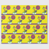 Glossy Wrapping Paper April Fool's Day Clown  ラッピングペーパー (フラット)