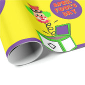 Glossy Wrapping Paper April Fool's Day Clown  ラッピングペーパー (ロールコーナー)