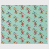 Glossy Wrapping Paper April Fool's Day Joker  ラッピングペーパー (フラット)