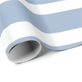 Glossy Wrapping Paper Blue & White Stripe  ラッピングペーパー (ロールコーナー)