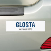 Glostaのギア バンパーステッカー (車上)