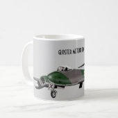 Glosterの流星のマグ コーヒーマグカップ (正面左)