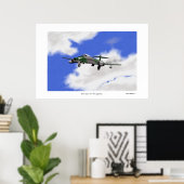 Gloster Meteor「ファイナルアプローチ」 ポスター (ホームオフィス)