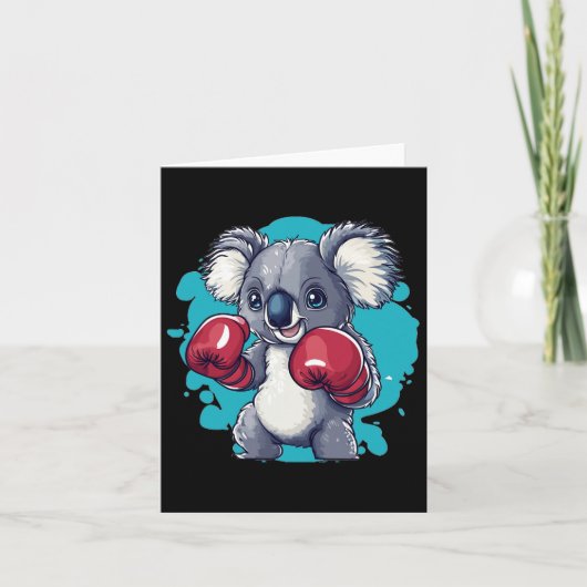 GlovでボクシングKoala Challengeの準備をする カード (正面)