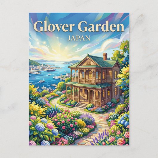 Glover Garden Japan ポストカード (正面)