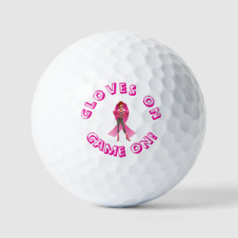 Gloves On, Game On! Breast Cancer Awareness ゴルフボール