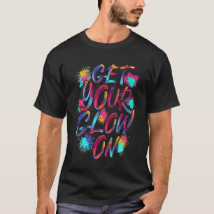 Glowパーティーの誕生日パーティーWの取得 Tシャツ