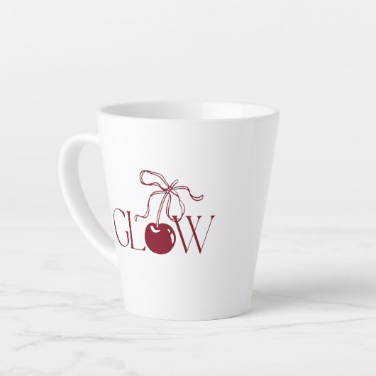 Glow カフェラテマグ (左アングル)