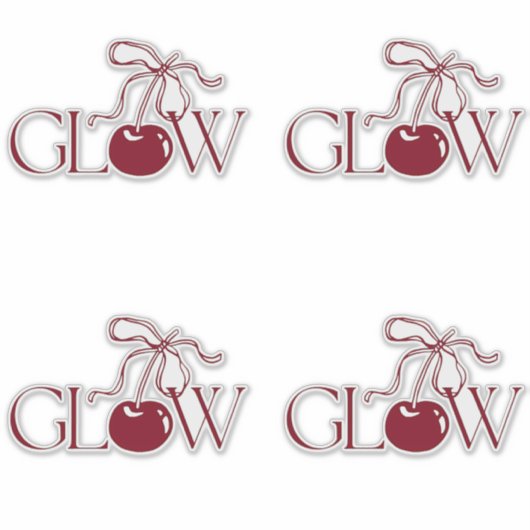 Glow シール (正面)