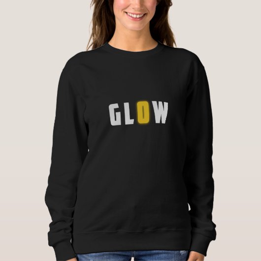 Glow スウェットシャツ (正面)