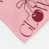 Glow フリースブランケット (角)