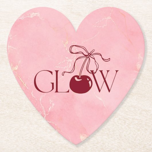 Glow ペーパーコースター (正面)