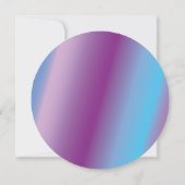 GLOW レインボースプラッシュバー バットミッツヴァ招待状 招待状 (裏面)