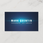Glow Burst Dark Photography名刺 名刺 (正面)