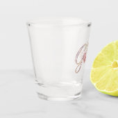 Glow Cherry – Glam Glass ショットグラス (左)