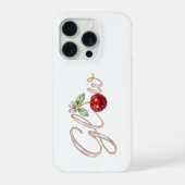 Glow – Cherry Glam Mobile Case iPhoneケース (裏面)