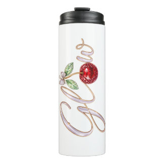 Glow Cherry – Glam Thermal Tumbler タンブラー