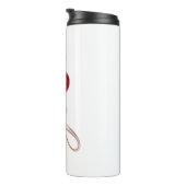 Glow Cherry – Glam Thermal Tumbler タンブラー (回転右)