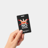 GLOW DEMOCRACY INFO CARD  バッジ (手持ち)