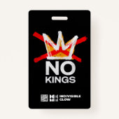 GLOW DEMOCRACY INFO CARD  バッジ (正面)