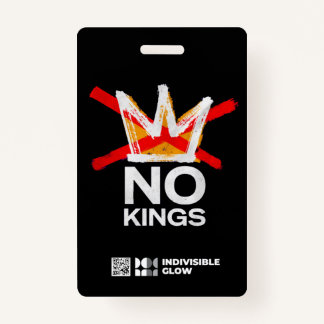 GLOW DEMOCRACY INFO CARD  バッジ