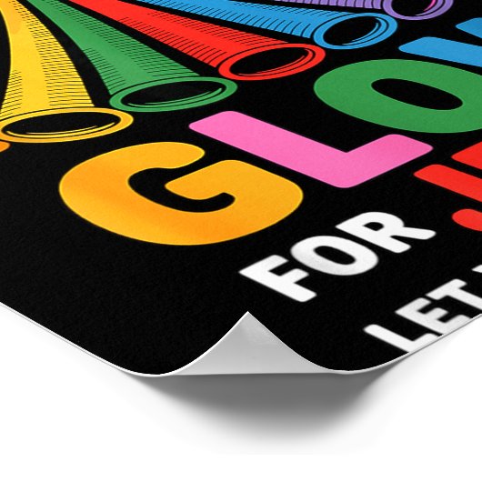 Glow For Jesus Christian Faith  ポスター (角)