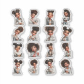 Glow Getter 16 Editorial Stickers シール (正面)