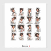 Glow Getter 16 Editorial Stickers シール (シート)