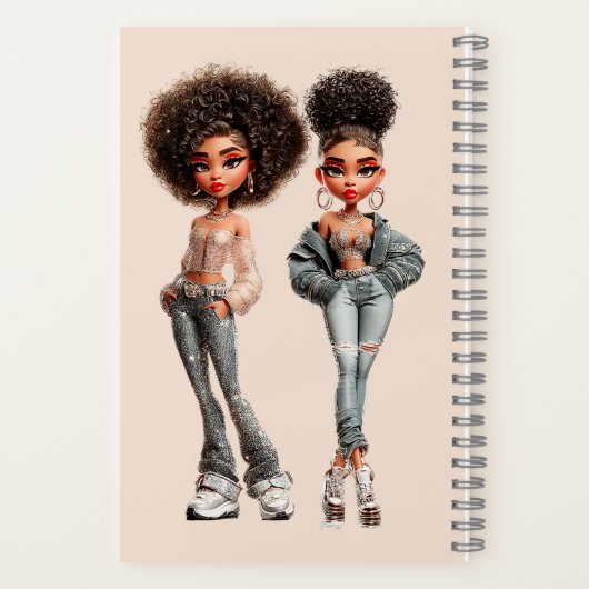 Glow Getter Duo Spiral Notebook ノートブック (裏面)